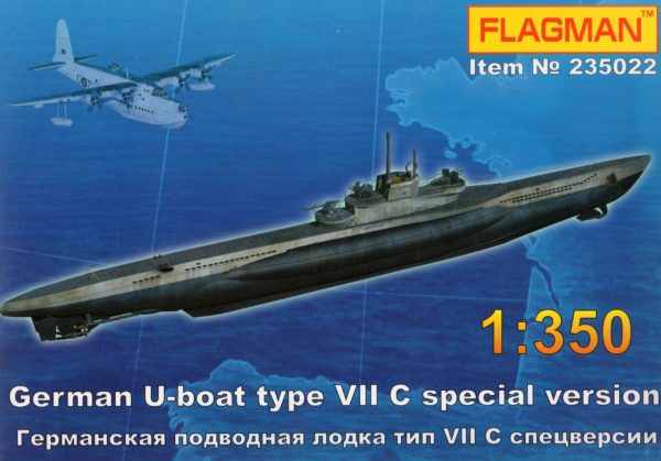 Flagman 235022 Deutsche U-Boot typ VII C Special Version