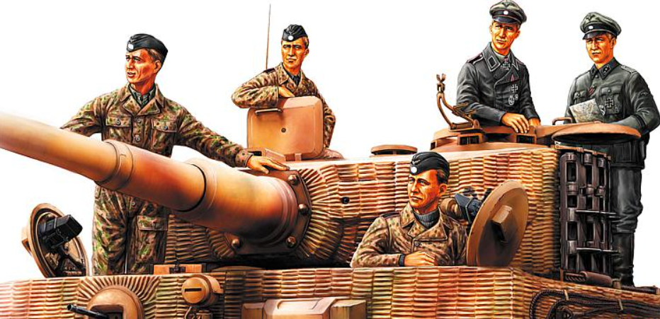 Hobby Boss 84401 German Tank Crew Normandy 1944 1/35