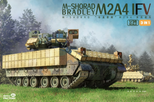 Magic Factory 2004 M2A4 IFV Bradley M-Shorad 3in1  1/35