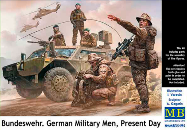 Master Box 35195 Bundeswehr, German Military Men 1/35