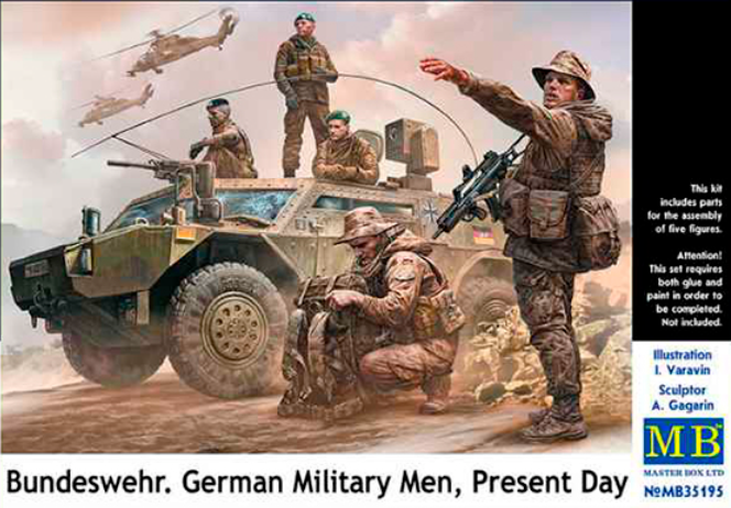 Master Box 35195 Bundeswehr, German Military Men 1/35