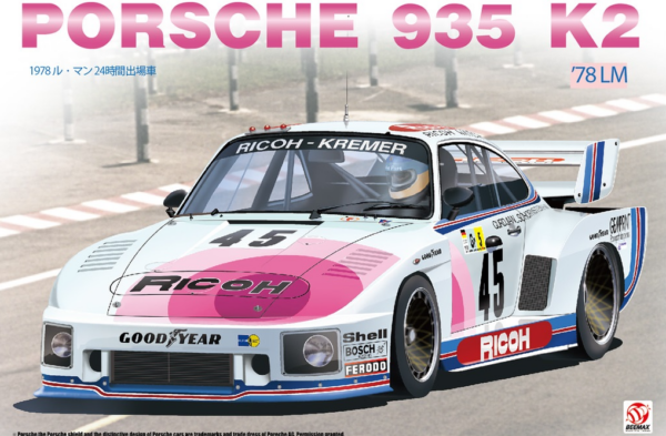 Nunu Beemax 24025 Porsche 935 K2 1978 LM 1/24