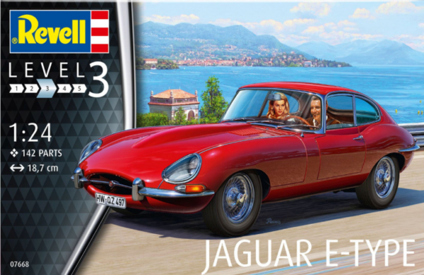 Revell 07668 Jaguar E-Type 1/24