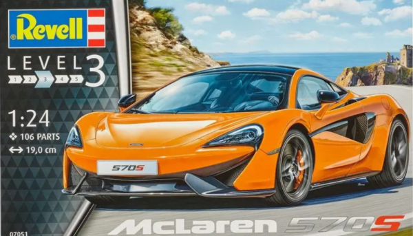 Revell 07051 McLaren 570S 1/24