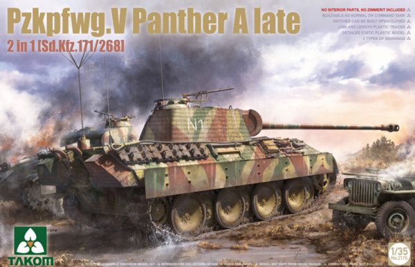 Takom 2176 Pzkpfwg. V Panther A late  1/35