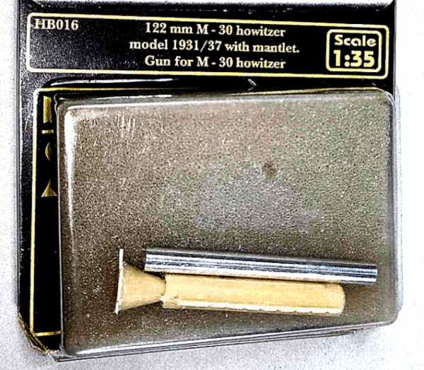 CMK hb016 Metall Rohr 122mm M-30 howitzer model 1931/37 1/35