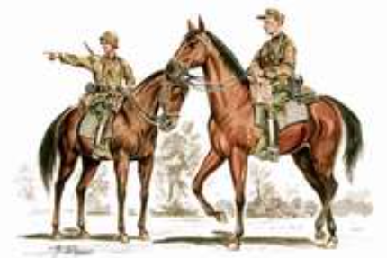 CMK f72180 Wetmacht mounted infantry 1/72 Resin