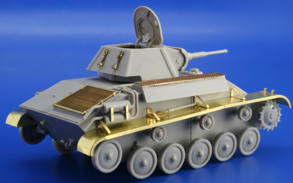 Eduard 35892 T-70M early rounded fenders T70 1/35 Ätzteile – Bild 2