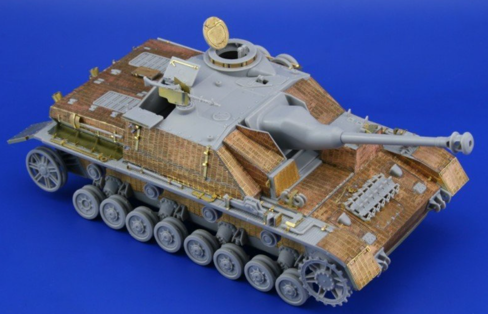 Eduard 35948 Zimmerit StuG.IV Ausf G 1/35 Ätzteile – Bild 2