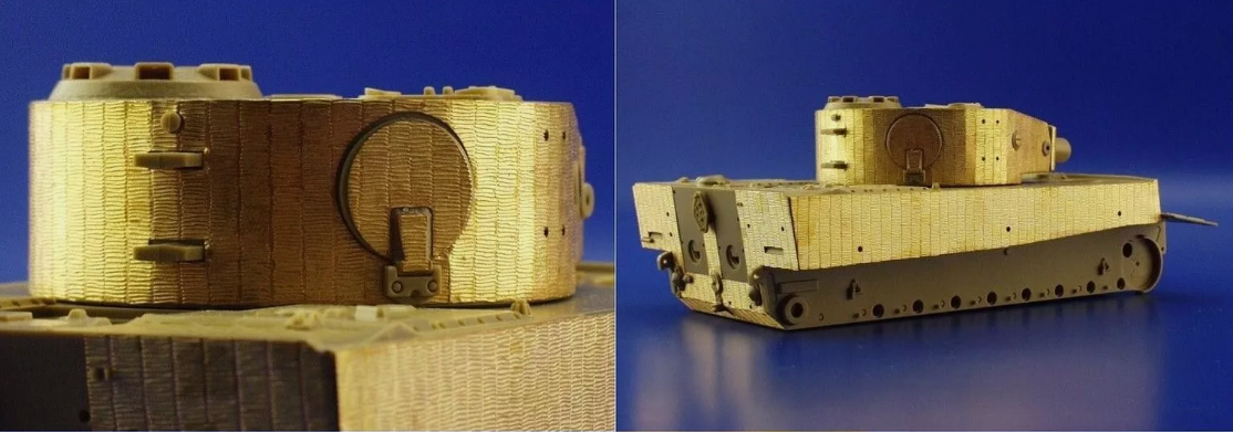 Eduard 35716 Zimmerit Tiger 1 Mid Production 1/35 Ätzteile – Bild 2