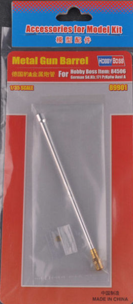 Hobby Boss 89901 Metal Gun Barrel Panther Ausf.A 1/35 Rohr