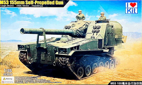 I Lov Kit 63547 M53 155mm Self Propelled Gun 1/35