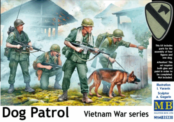 Master Box 35238 Dog Patrol Vietnam War series  1/35