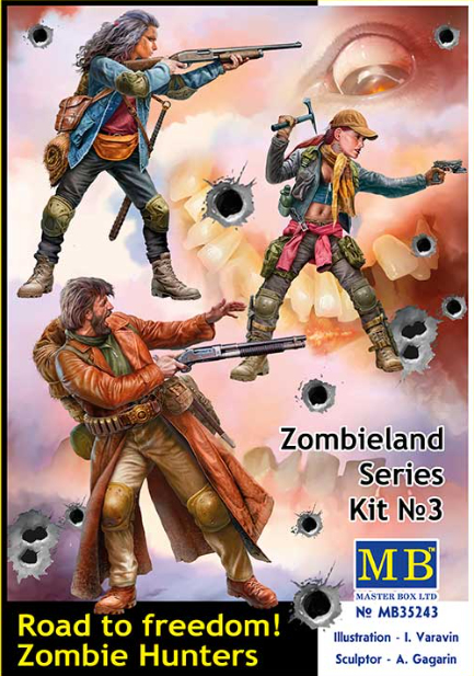 Master box 35243 Zombieland Series Kit 3 1/35