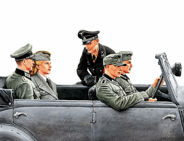 Master Box 3570 German military men WW II era 1/35