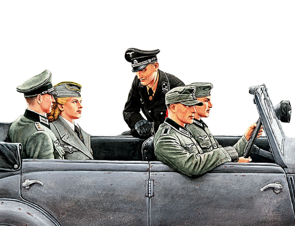 Master Box 3570 German military men WW II era 1/35