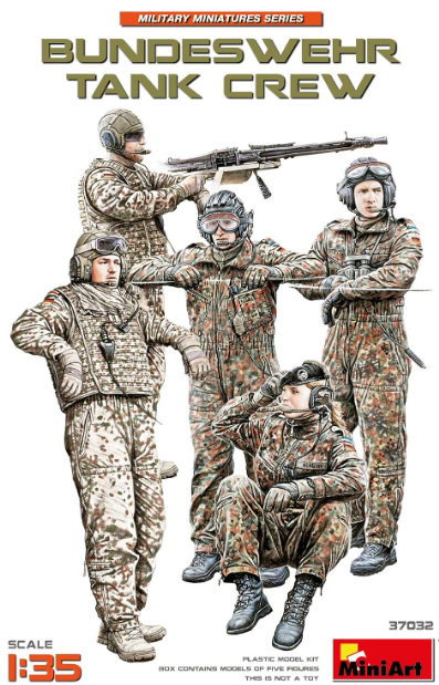 Miniart 37032 Bundeswer Tank Crew 1/35