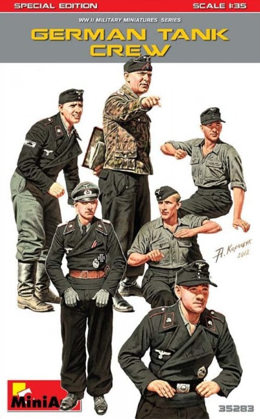 Miniart 35283 German Tank Crew 1/35