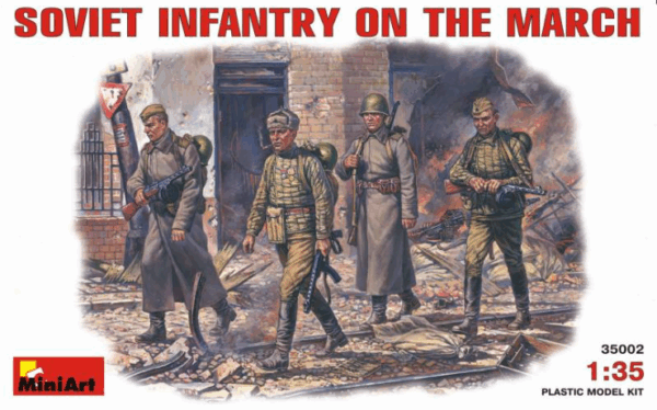 Miniart 35002 Soviet Infantry on the March 1/35