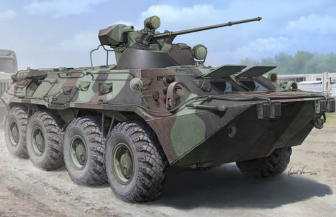 Trumpeter Russian BTR 80A APC 1/35