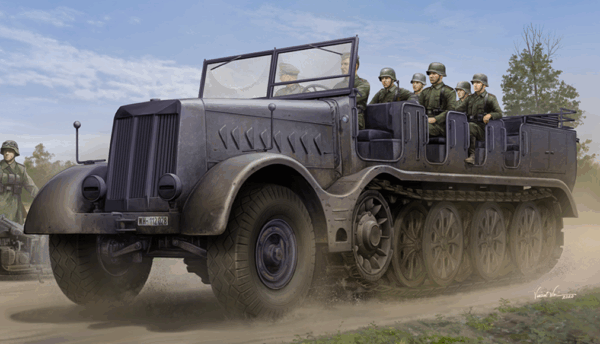 Trumpeter 09575 Famo Schwere Zugkraftwagen 18t Sd.Kfz.9 1/35