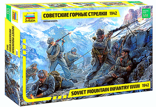 Zvezda 3606 Soviet Mountain Infantry 1/35