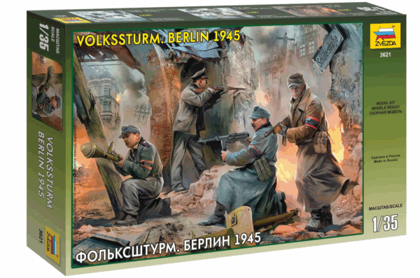 Zvezda 3621 Volkssturm Berlin 1945  1/35