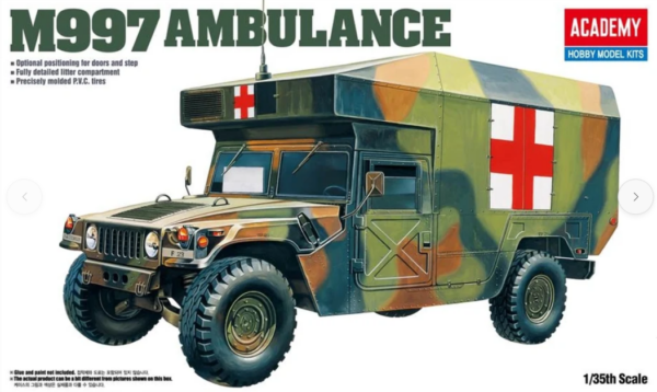 Academy 13243 M997 Ambulanz HMMWV 1/35 Hammer, Humvee