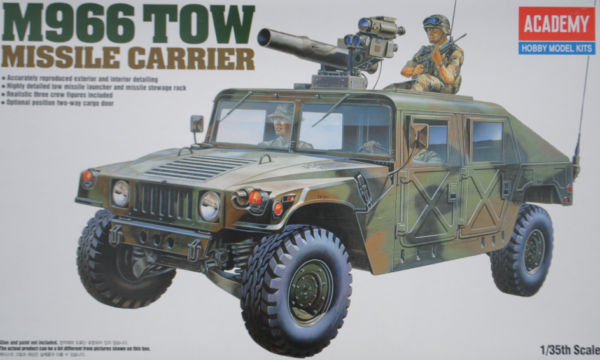 Academy 13250 M966 TOW HMMWV 1/35 Hammer, Humvee