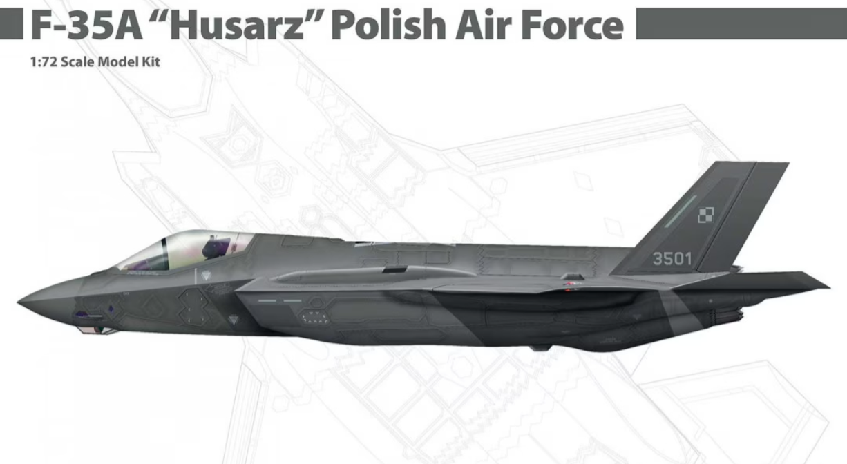 Hobby 2000 72084 F-35A Husarz 1/72